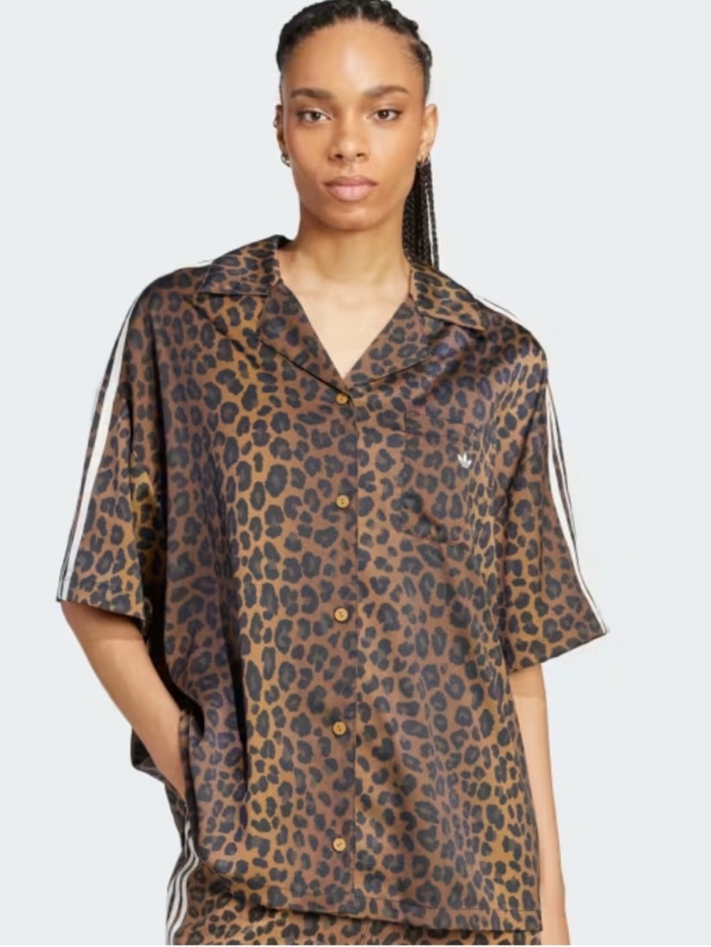 Adidas Originals Satin button up